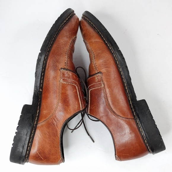 Allen Edmonds Wilbert Brown Leather Comfort Oxfords Shoes Sz 9.5 main image 9